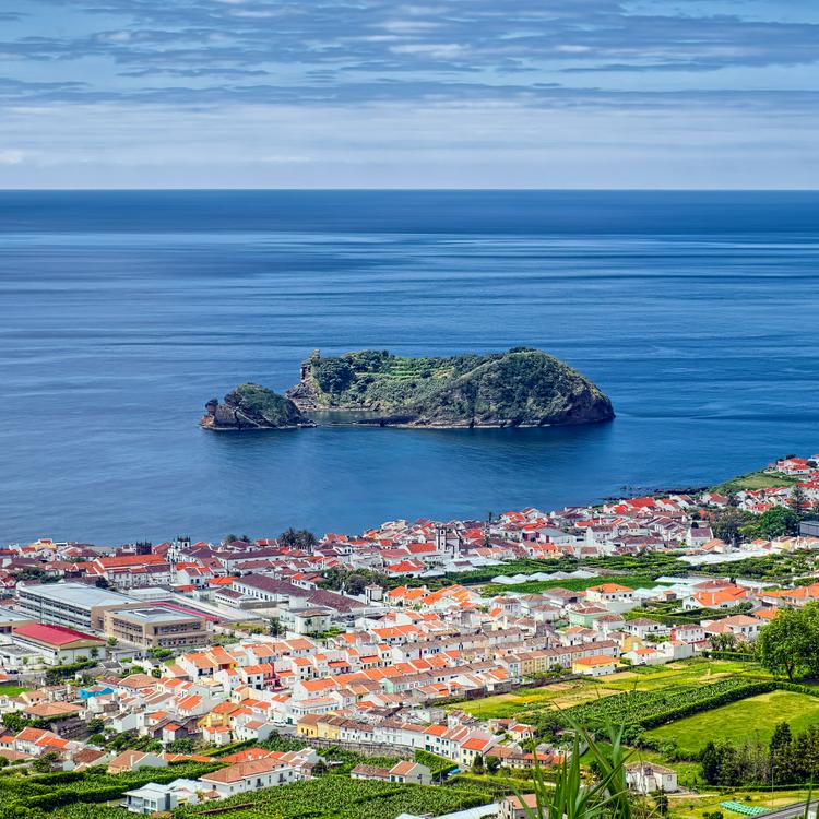 ヴィラ・フランカ・ド・カンポの小島 (サンミゲル島) 離れた小さなパラダイス